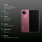 vivo V50 5G (8GB RAM, 256GB, Rose Red)