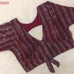 U neck blouse