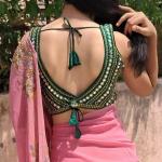 square neck blouse