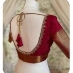 Cut work blouse